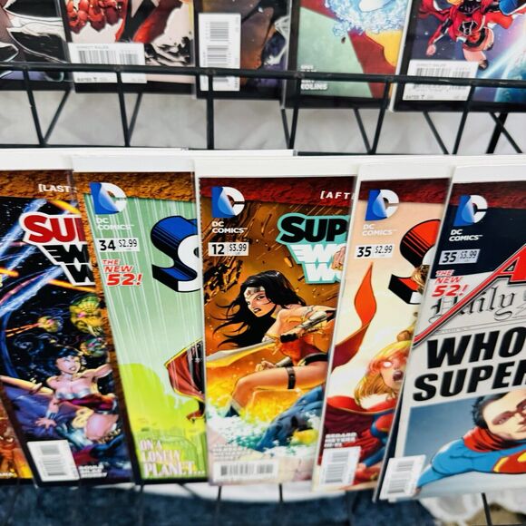 Superman Doomsday Doomed Crossover Lot Supergirl Action Wonder Woman 31-35 - Picture 5 of 7